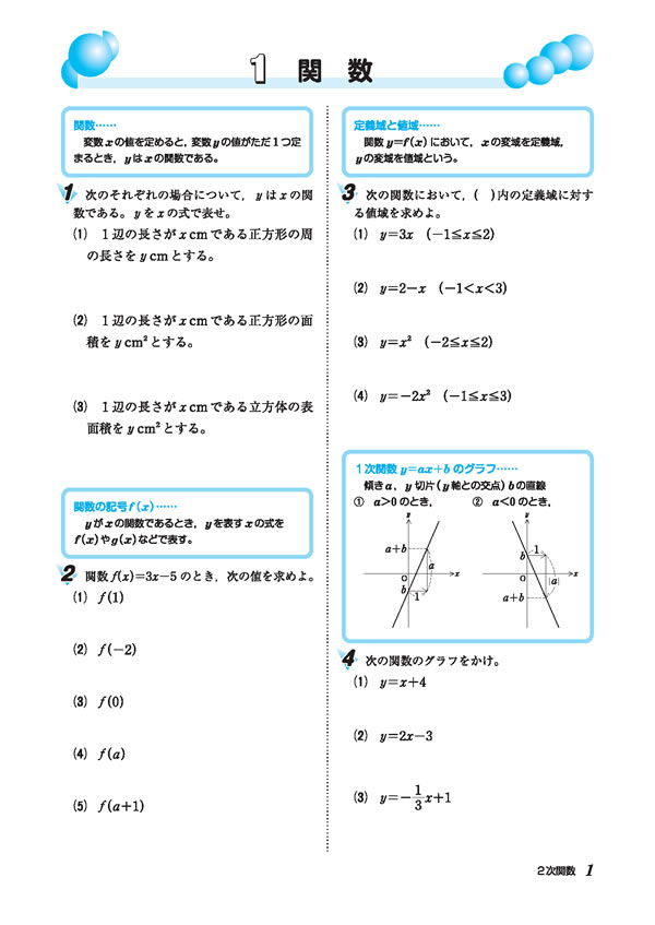 単元別学習 MB-3 2次関数│株式会社 中部日本教育文化会